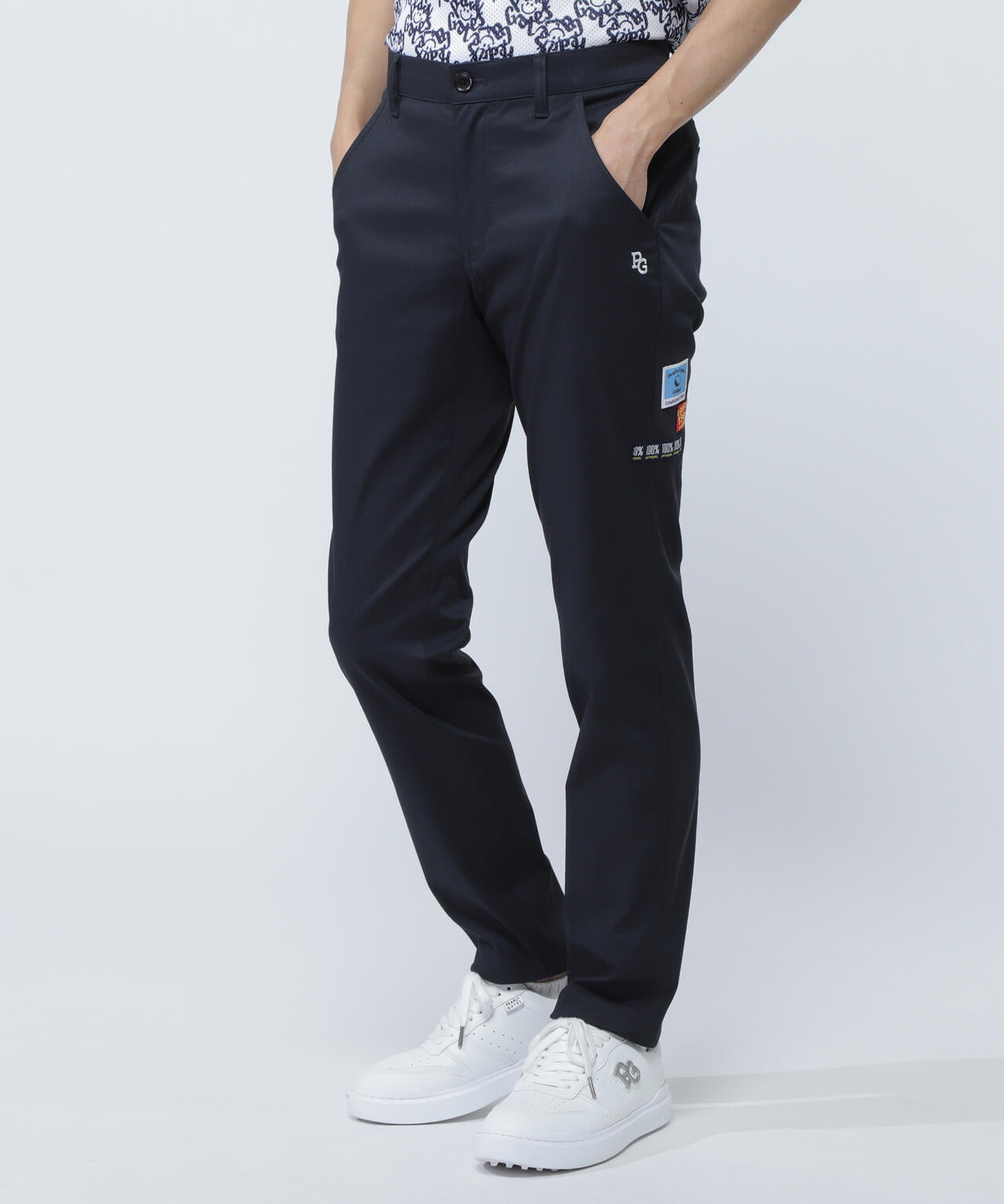 EXストレッチvision ポリエステルストレッチドビーパンツ | PEARLY