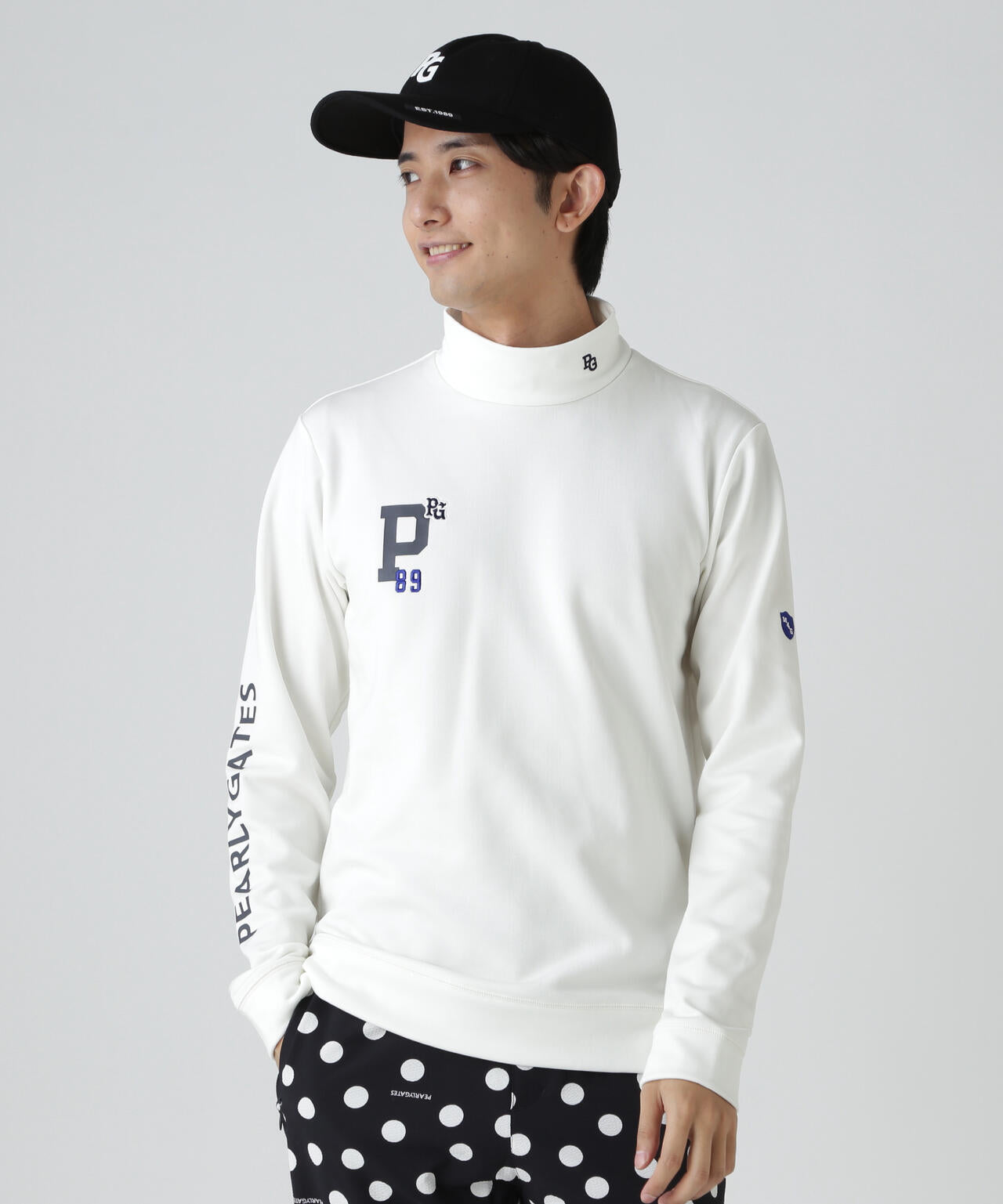 PG BODY】スーパーファインウールフリース長袖ハイネックカットソー