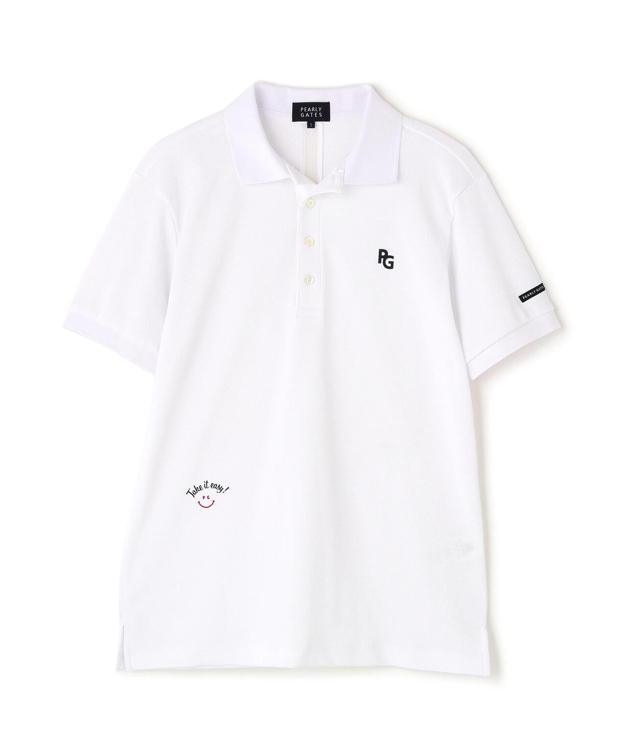 ポップコーンカノコ×メッシュ半袖ポロシャツ | PEARLY GATES（パーリー
