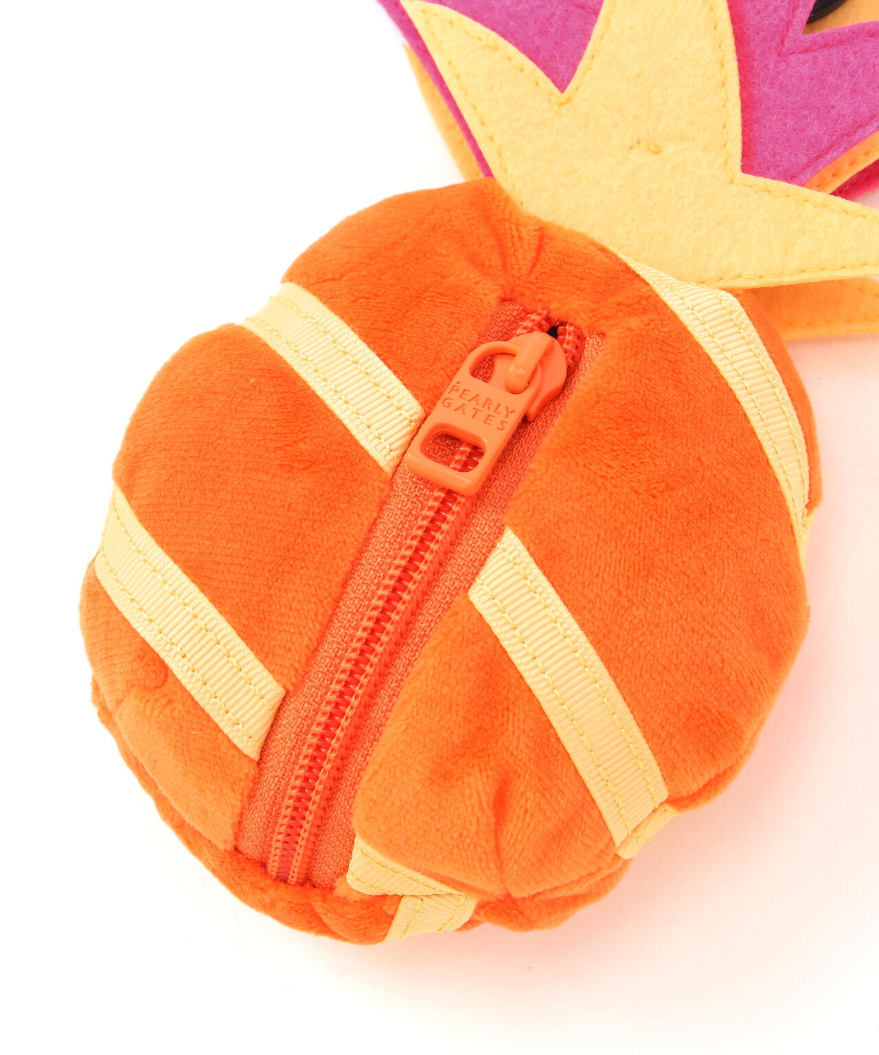 パイナップルぬいぐるみポーチ (UNISEX) | PEARLY GATES（パーリー