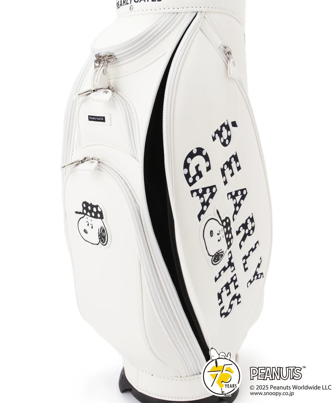 パーリーゲイツ スヌーピー キャディバッグ コラボキャディーバック