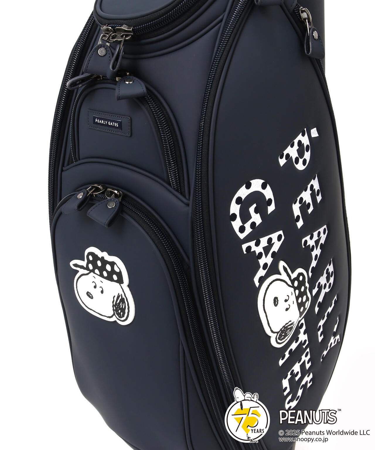 SNOOPY】 合皮キャディバッグ (46インチ対応) (UNISEX) | PEARLY GATES