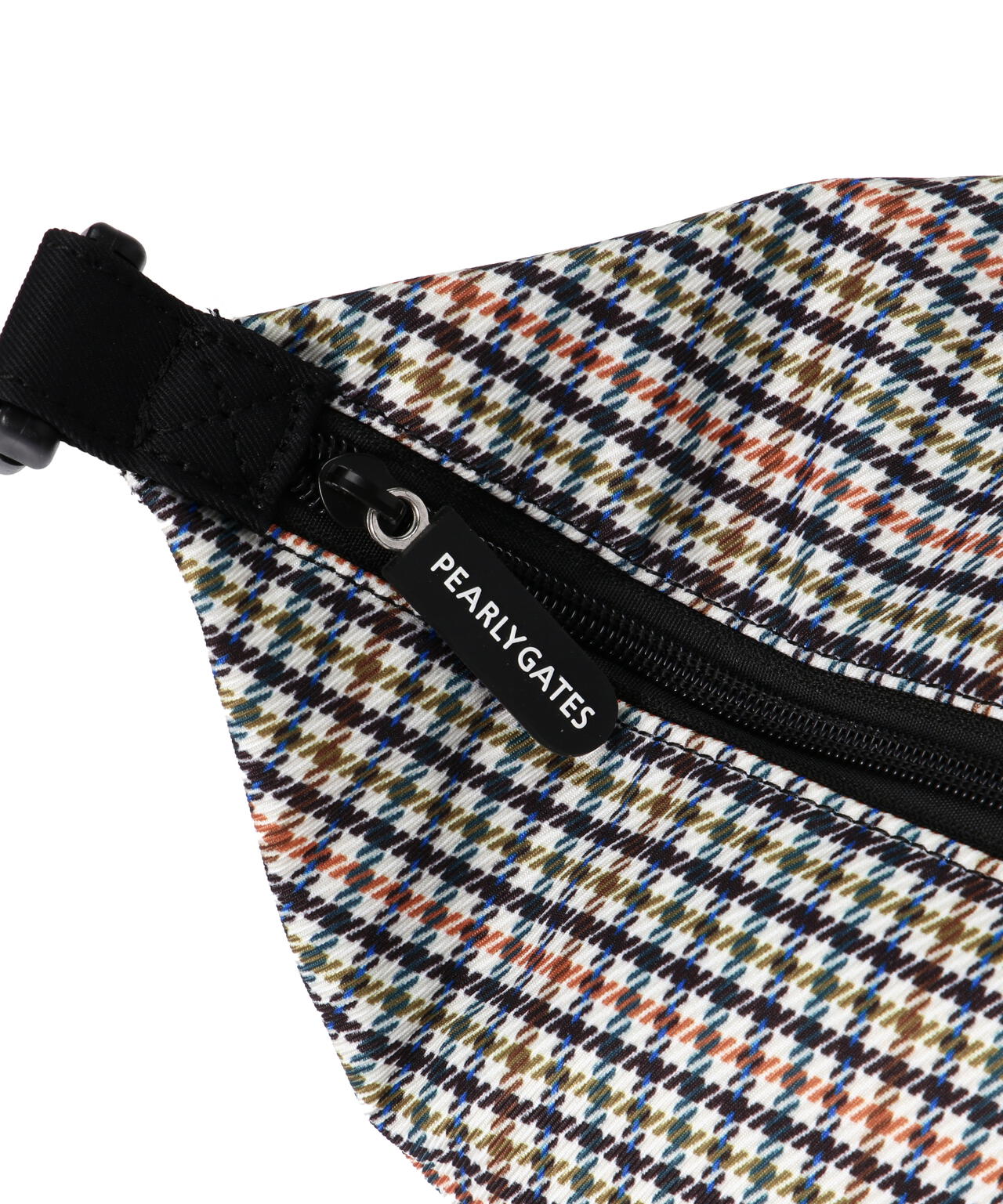 PEARLY GATES チェック柄カートバッグ PEARLY GATES｜チェック×ドット