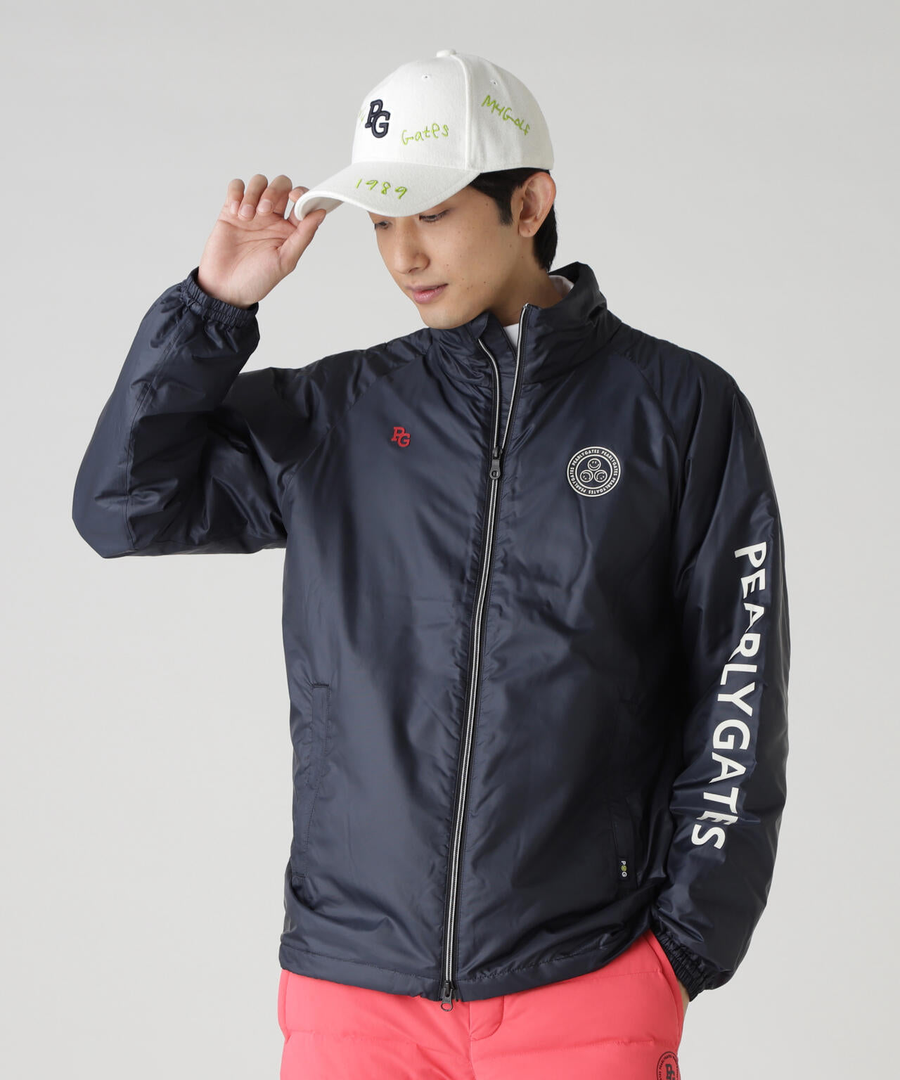 Peミニリップ中綿ジップアップブルゾン | PEARLY GATES（パーリー