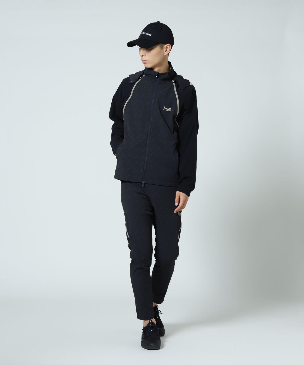 PEARLY GATES 2way ブルゾン ジャケット ネイビー PEARLY GATES 2way