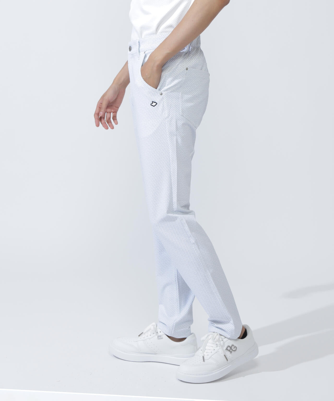 パーリーゲイツプラスクールホワイト長パンツサイズ1 パーリーゲイツ