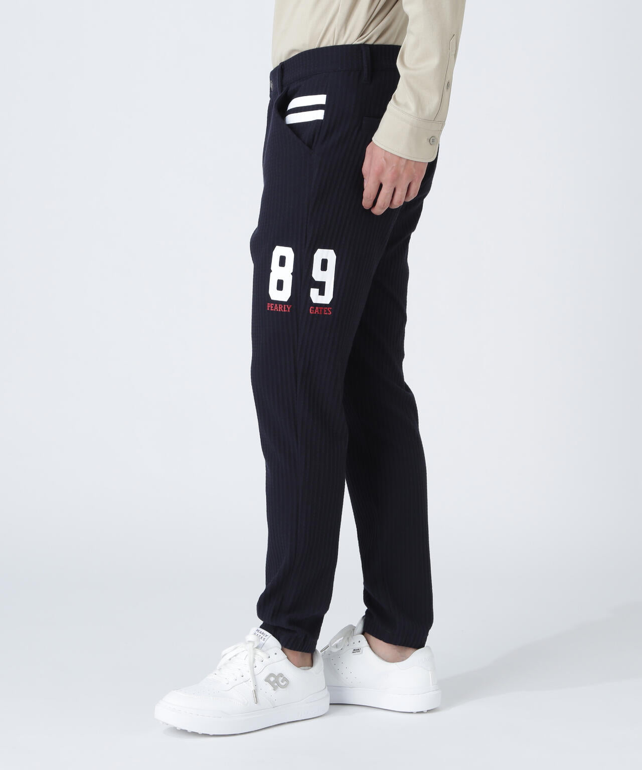 PEARLY GATES パーリーゲイツ テックフリース ジョガー パンツ L