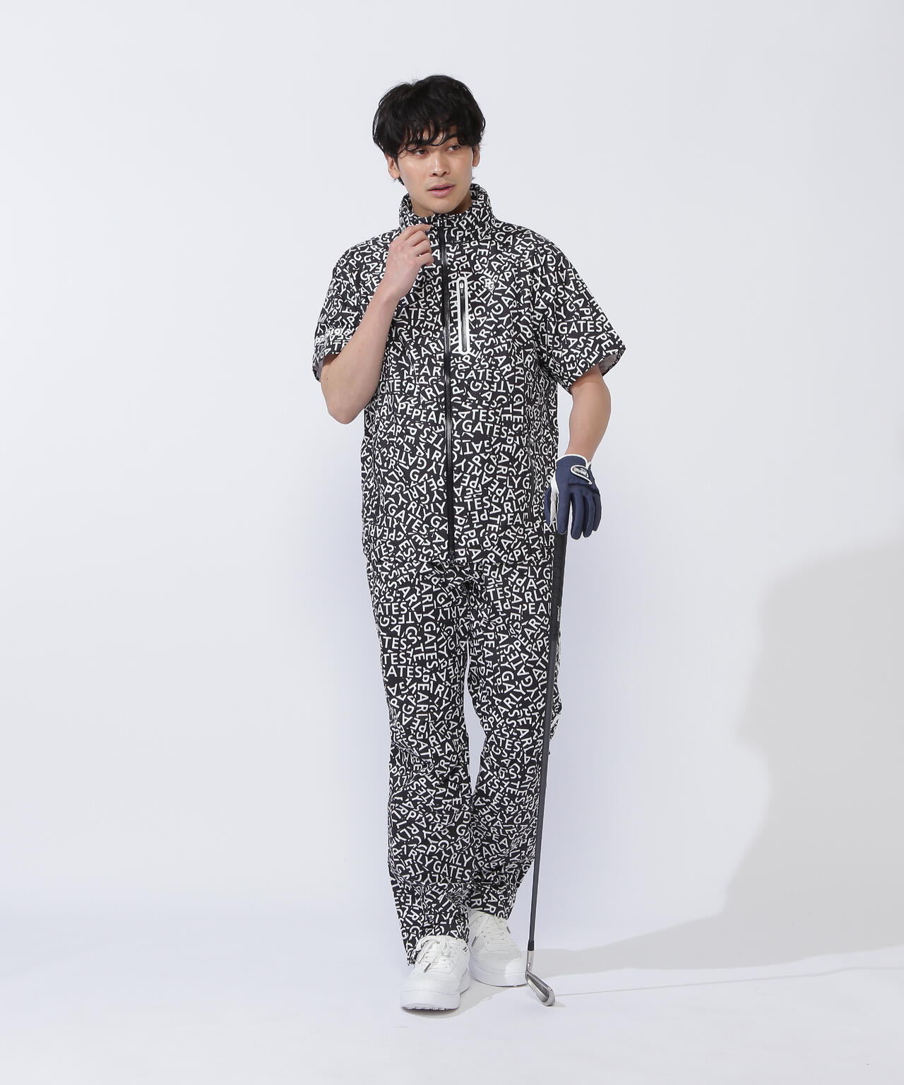 CRAFTEVOレインパンツ ＜ロゴ/千鳥柄＞ (MENS) | PEARLY GATES