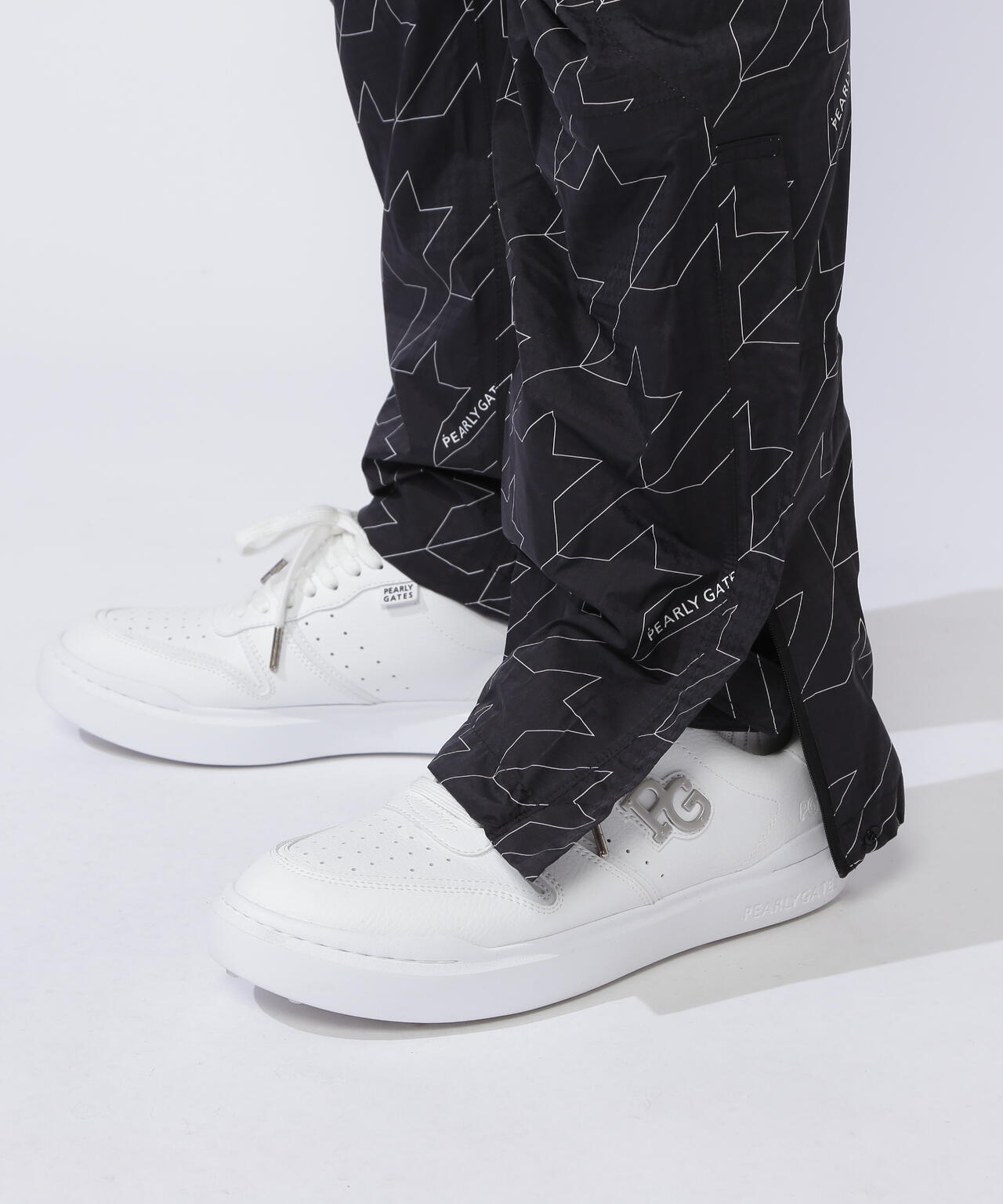 CRAFTEVOレインパンツ ＜ロゴ/千鳥柄＞ (MENS) | PEARLY GATES