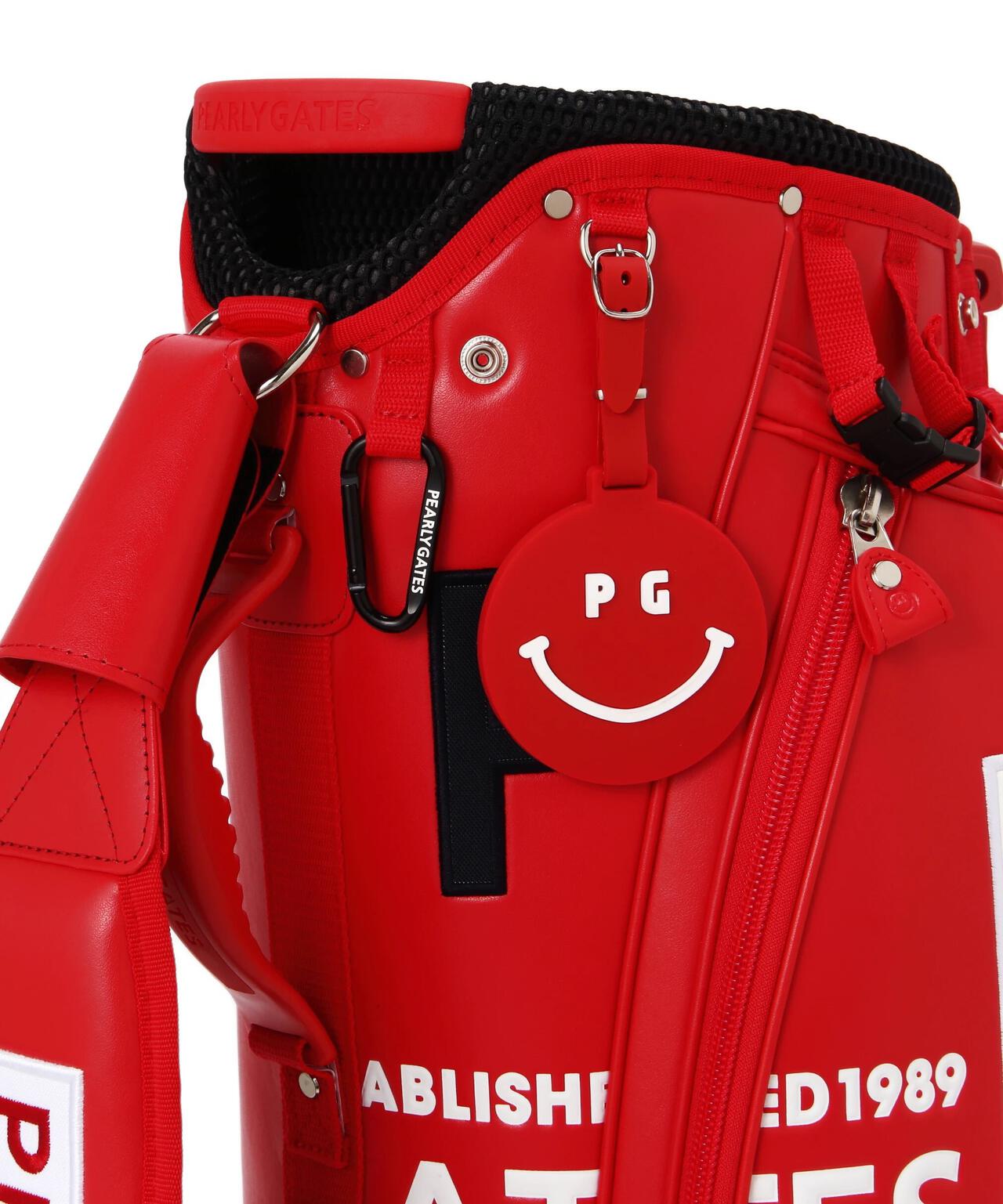 PEARLY GATESパーリーゲイツ キャディバッグ レッド おまけ付き PEARLY