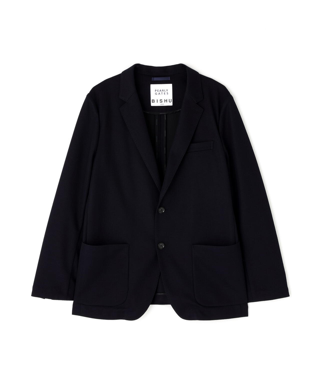 Pe/Wメランジジャージ テーラードジャケット＜ESSENTIAL SERIES