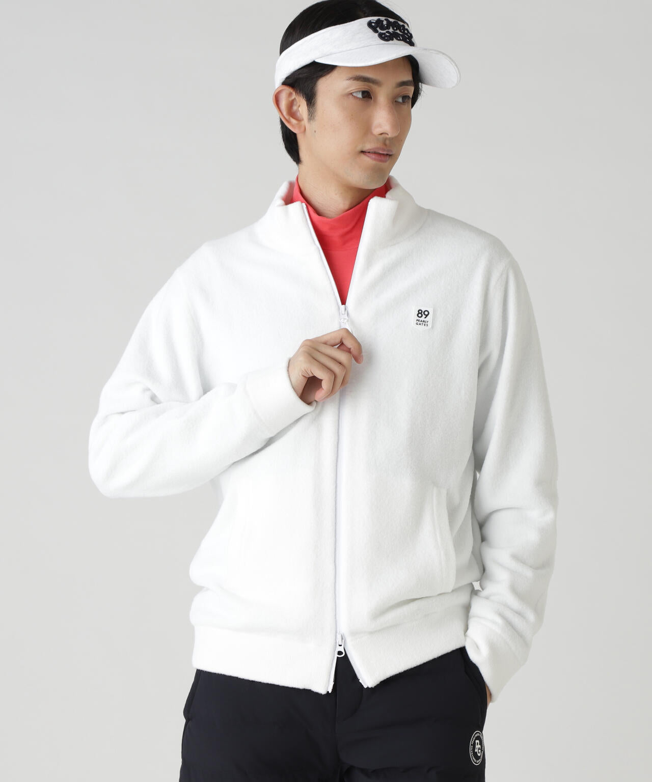 裏付きニットスタンドブルゾン | PEARLY GATES（パーリーゲイツ