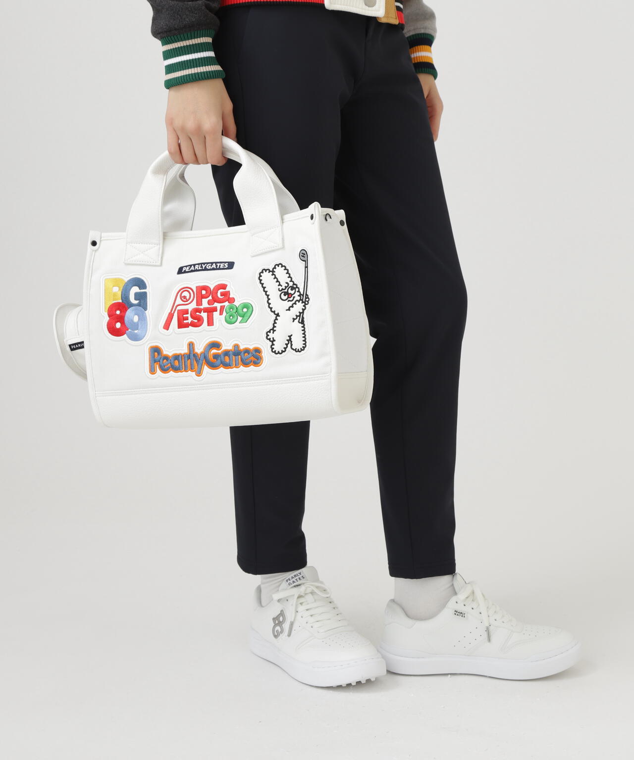 ロゴワッペンカートバッグ (UNISEX) | PEARLY GATES（パーリーゲイツ