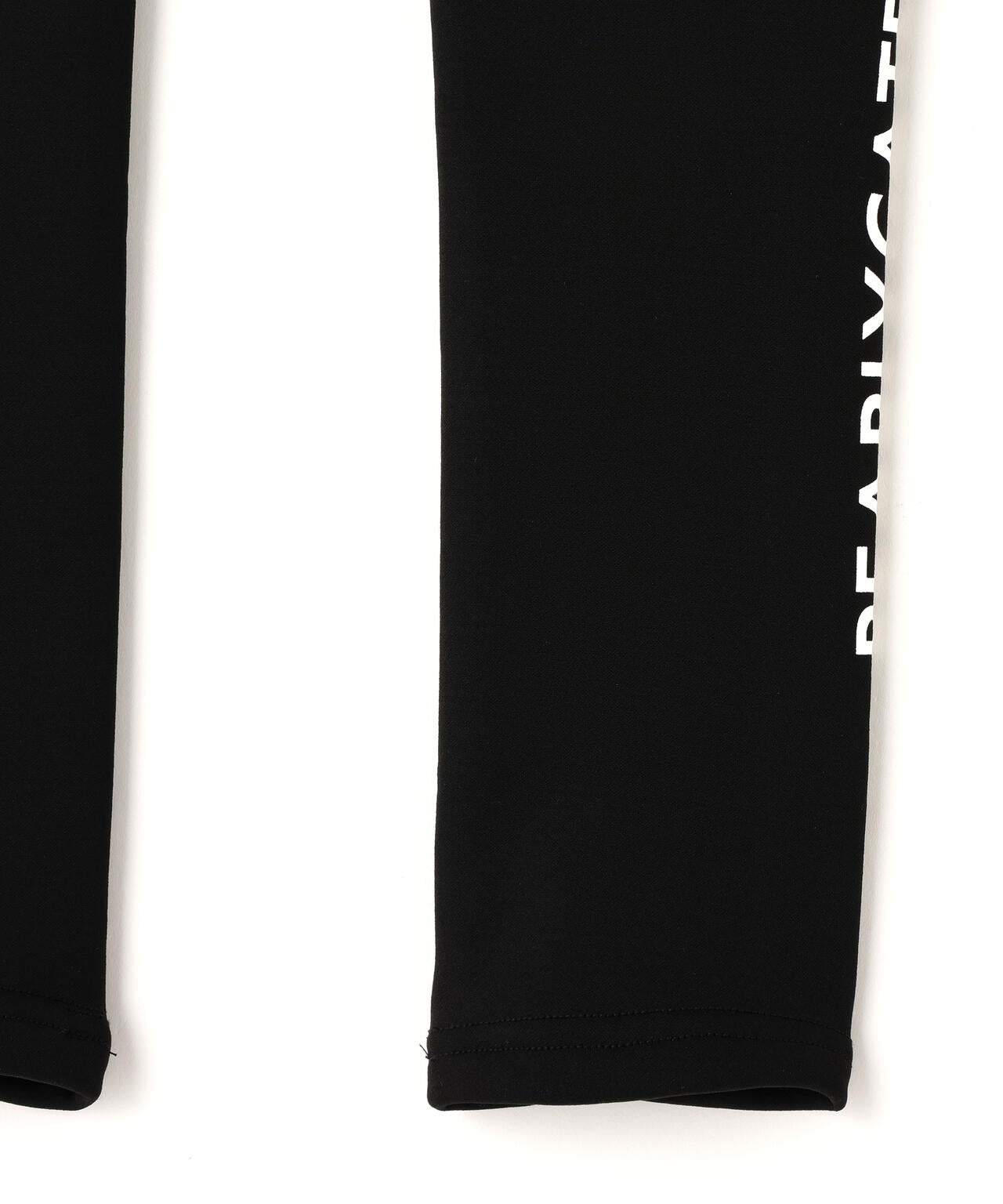 PEARLY GATES ブラック レギンス FREE 裏起毛レギンス (LADIES