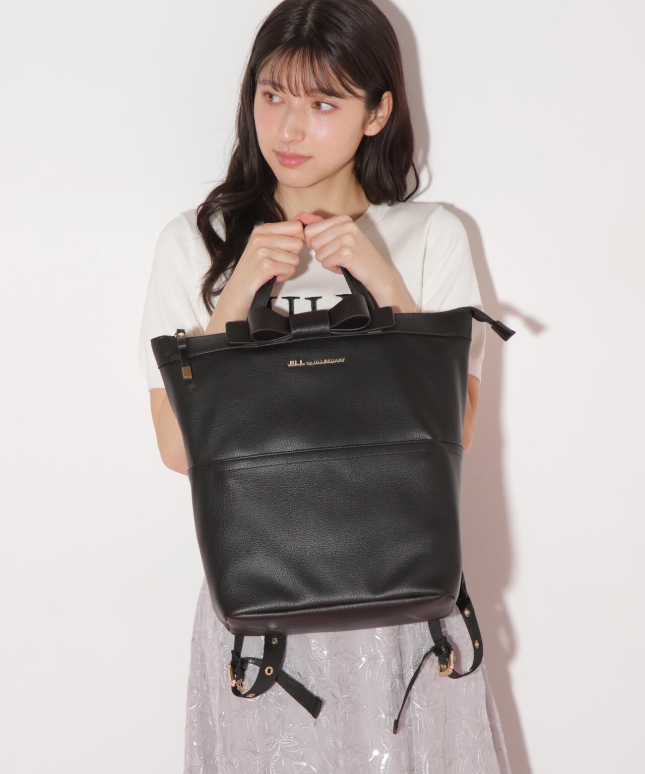 リボンスクエアバックパック | JILL by JILL STUART（ジル バイ ジル