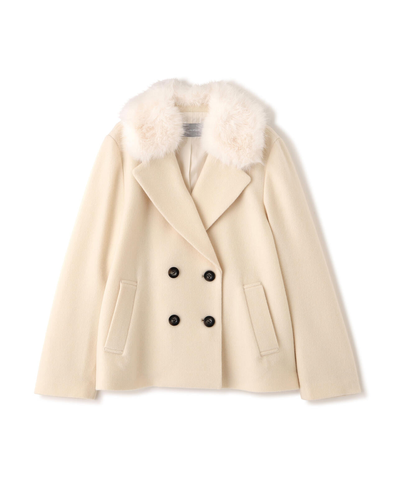 フェイクファー衿付ジャケット | JILL by JILL STUART（ジル バイ ジル