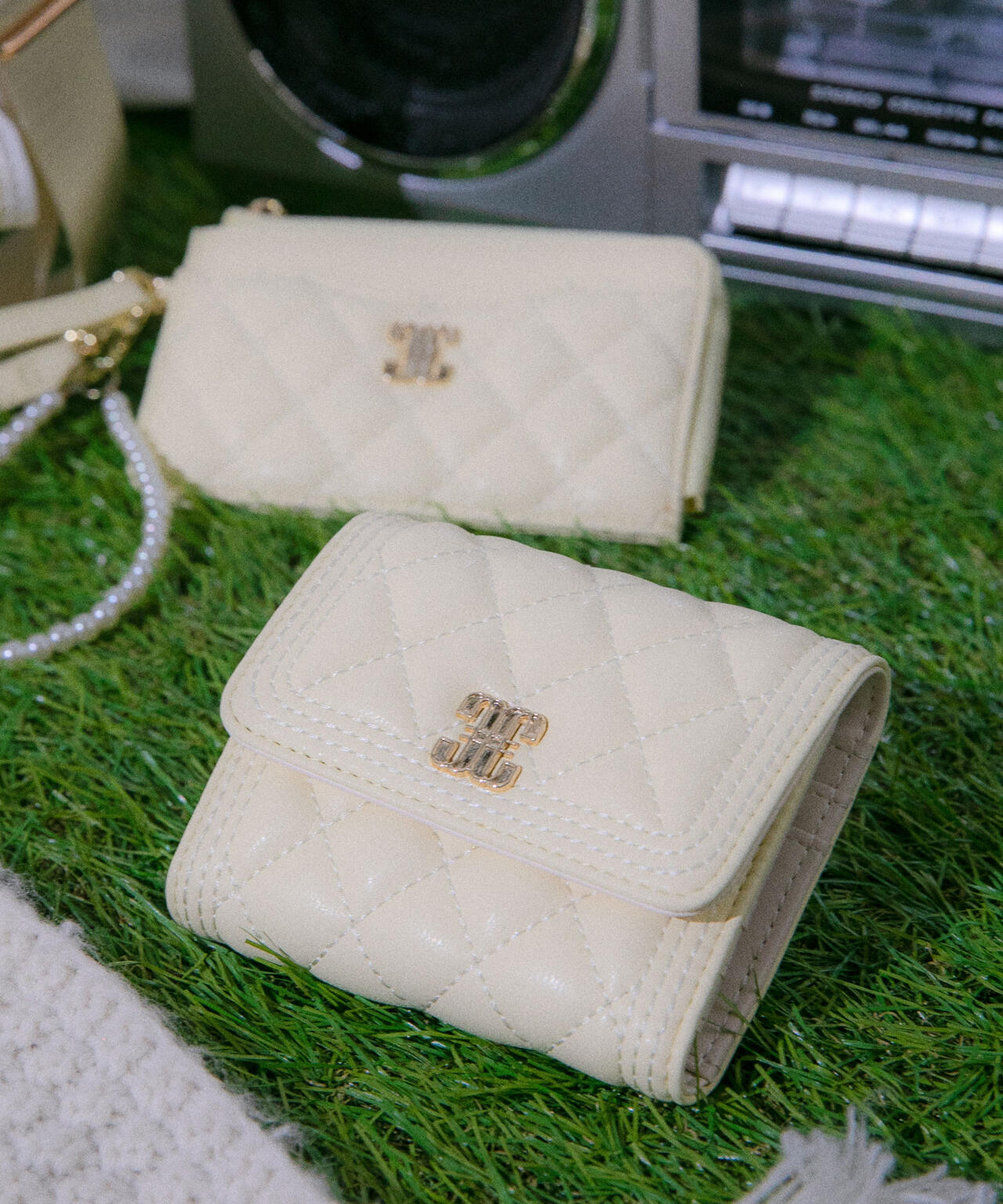 リンクJクラシカルキルトミニウォレット | JILL by JILL STUART（ジル