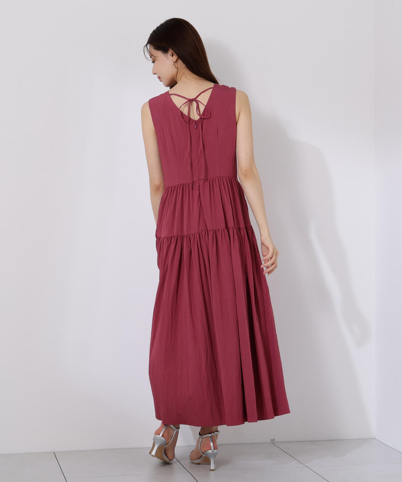 バックリボンティアードワンピース | PROPORTION BODY DRESSING
