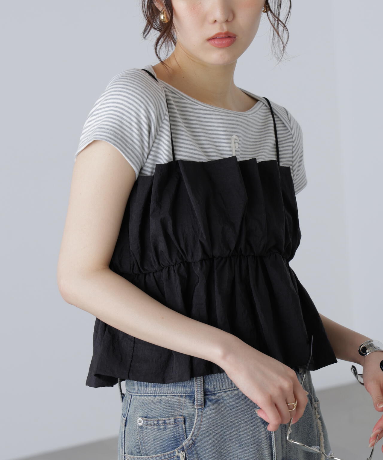 シャイニーキャミソールビスチェ | FREE'S MART（フリーズマート