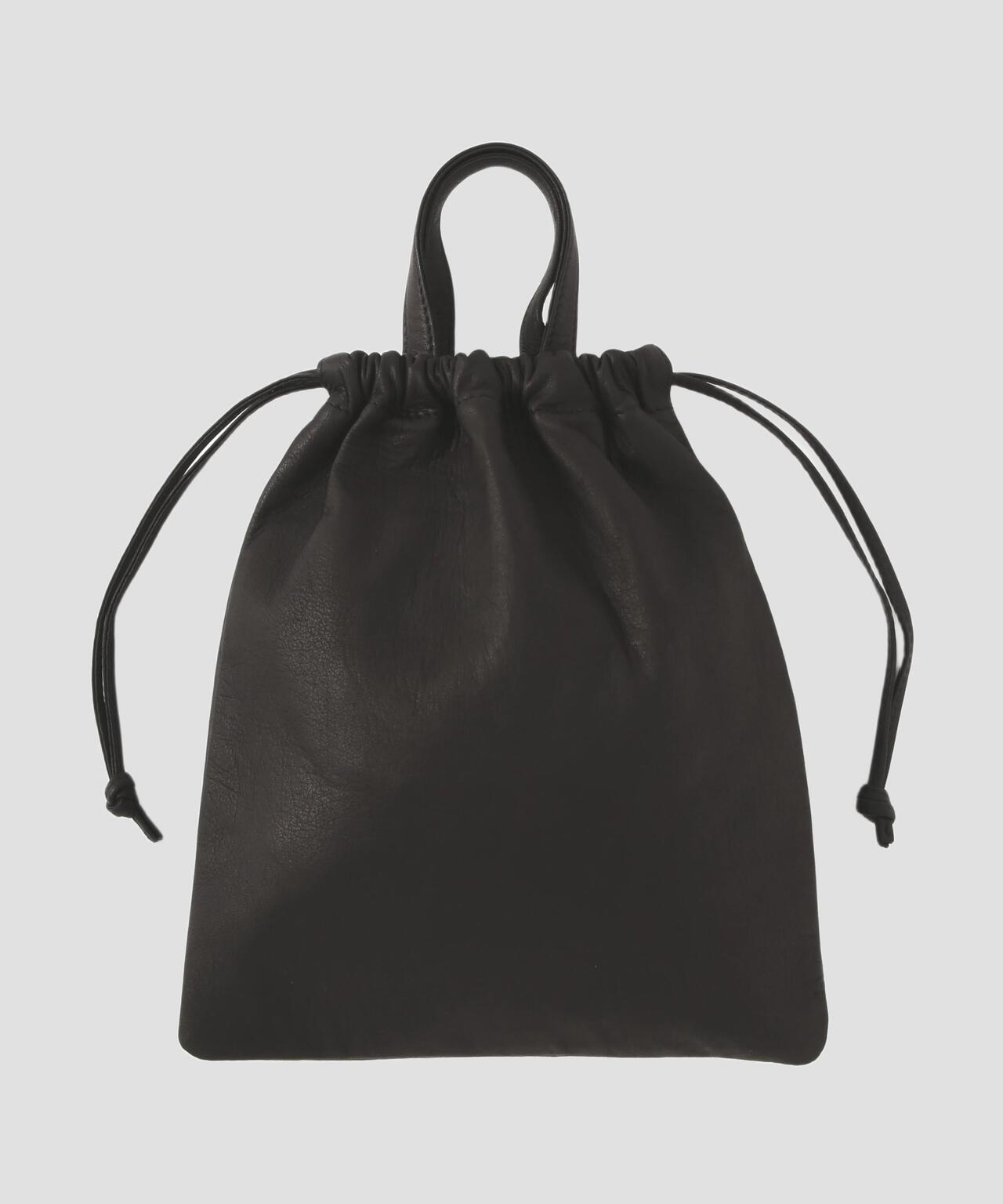 Aeta / DOUBLE FACED DRAWSTRING POUCH + HANDLE : M | THE LIBRARY