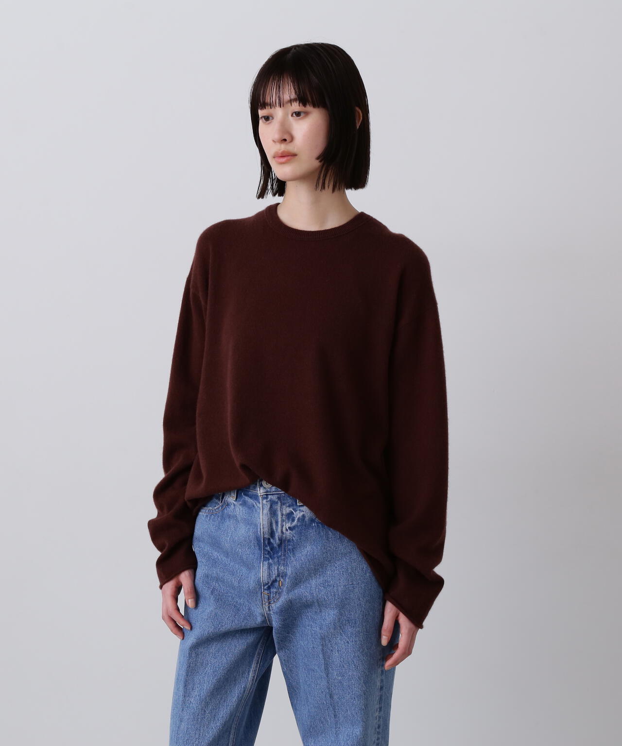 YLEVE / CASHMERE KNIT T‐SHIRT | YLÈVE（イレーヴ） ｜【公式】通販