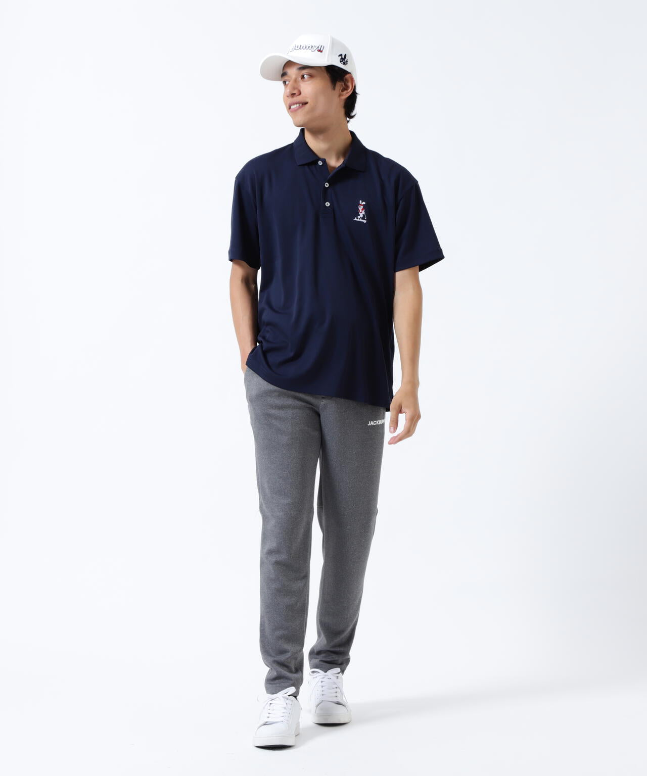 直営店舗&公式オンライン限定】うさぎ刺繍PEポロシャツ | Jack Bunny