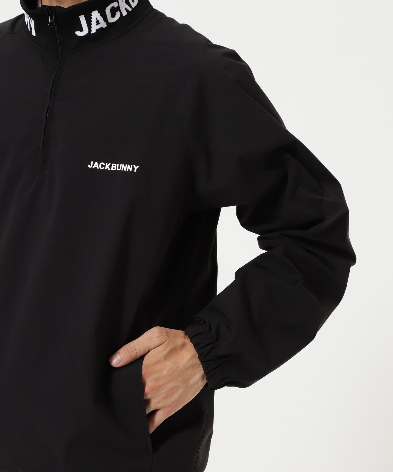 裏メッシュハーフジップアップブルゾン | Jack Bunny!!（ジャック