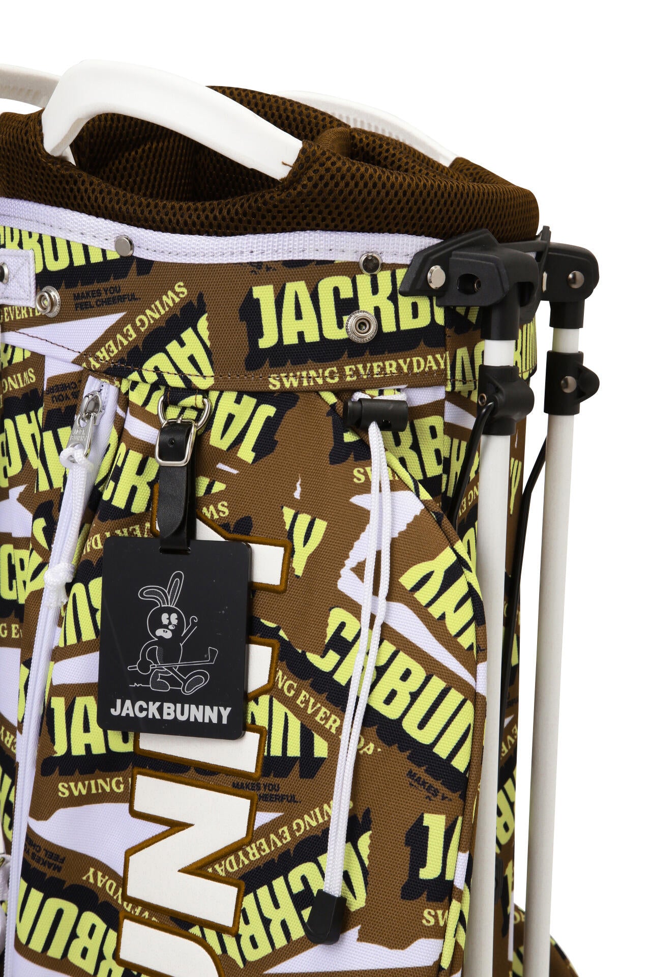 JACK BUNNY キャディバッグ 多色プリント 流通極少激レア柄 JACK BUNNY