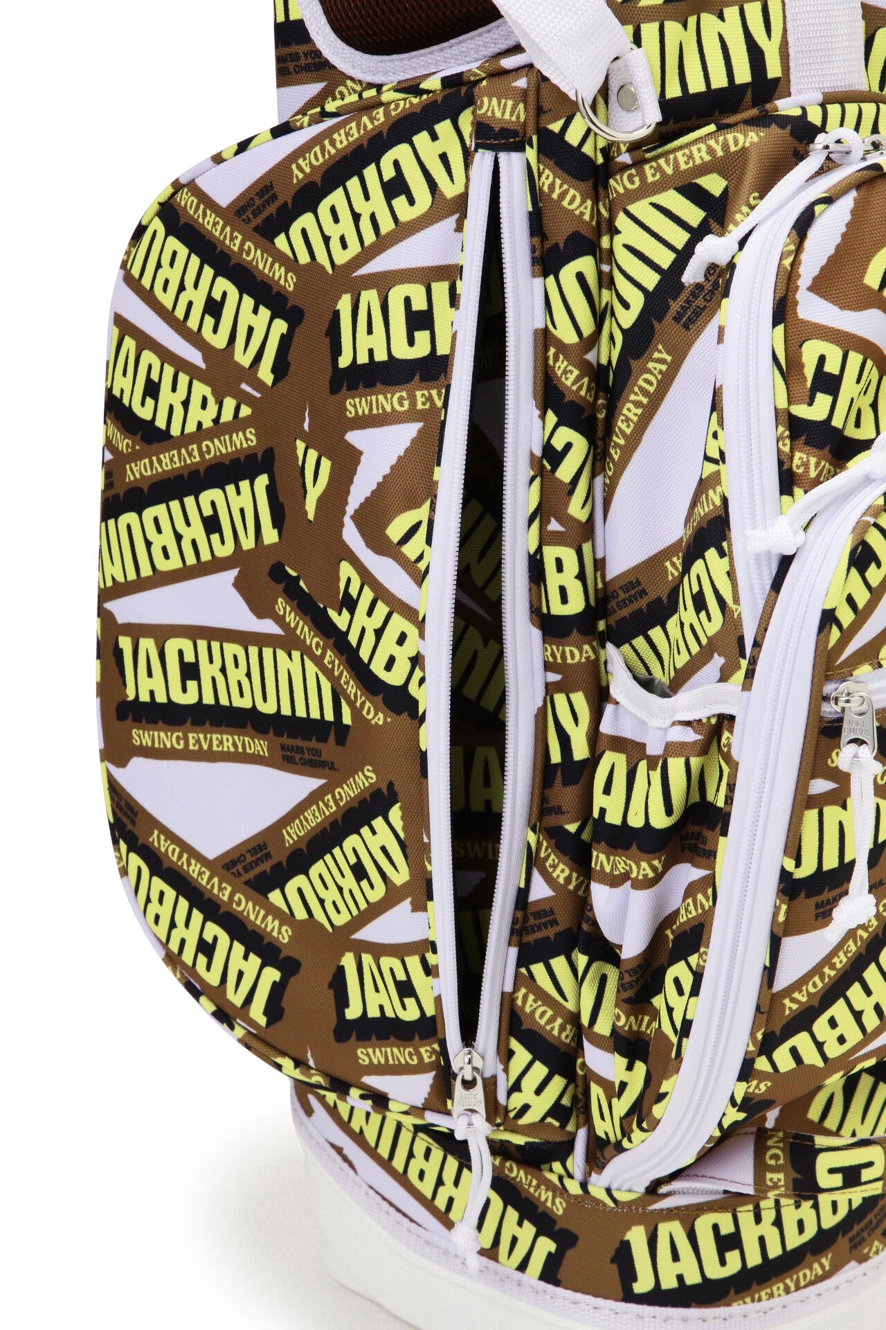 JACK BUNNY キャディバッグ 多色プリント 流通極少激レア柄 JACK BUNNY