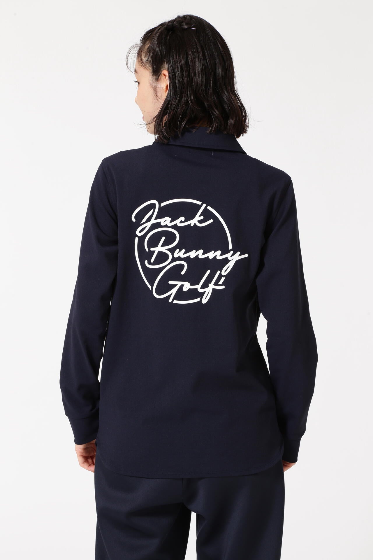 ストレッチカノコ長袖ポロシャツ | Jack Bunny!!（ジャックバニー