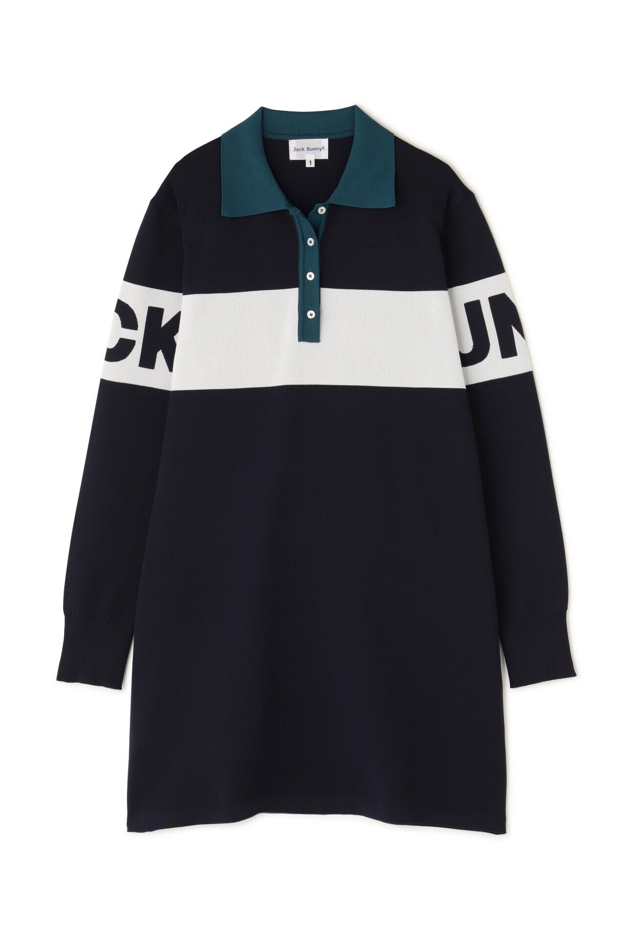 14G1×1P全面Wジャガードニットワンピース | Jack Bunny!!（ジャック