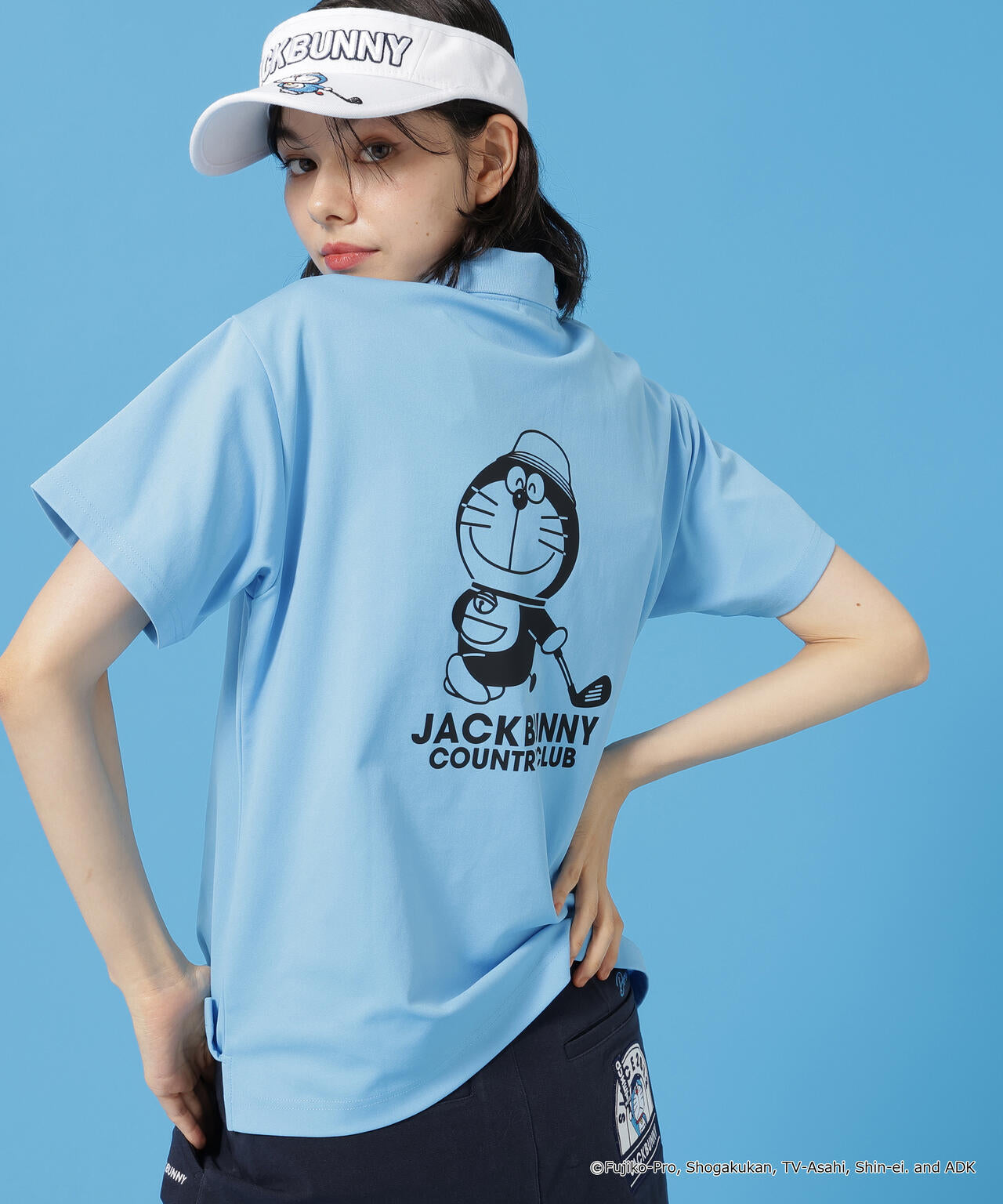 ドラえもん】PEカノコ半袖ポロシャツ | Jack Bunny!!（ジャックバニー