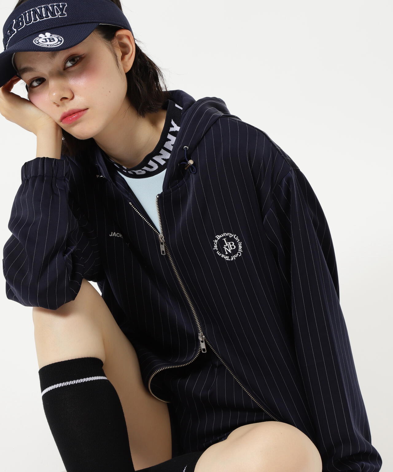 先染めストライプパーカー | Jack Bunny!!（ジャックバニー） ｜【公式