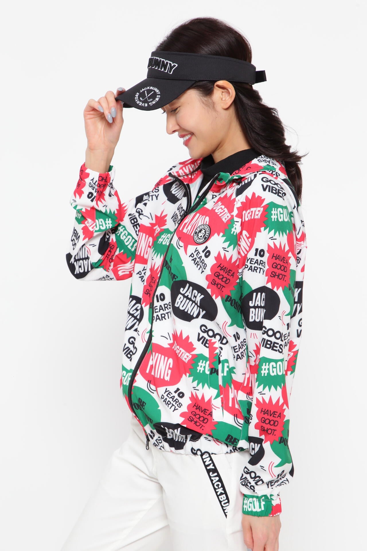 2WAYミニリップ フルジップフーディ ＜スピーチバルーン柄＞ | Jack