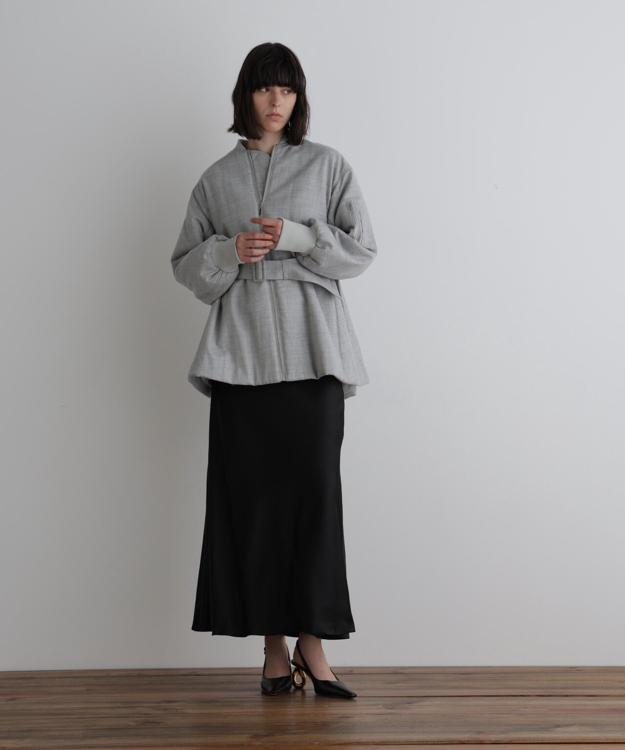 サキソニーウエストベルトパフィージャケット | LE PHIL（ル フィル