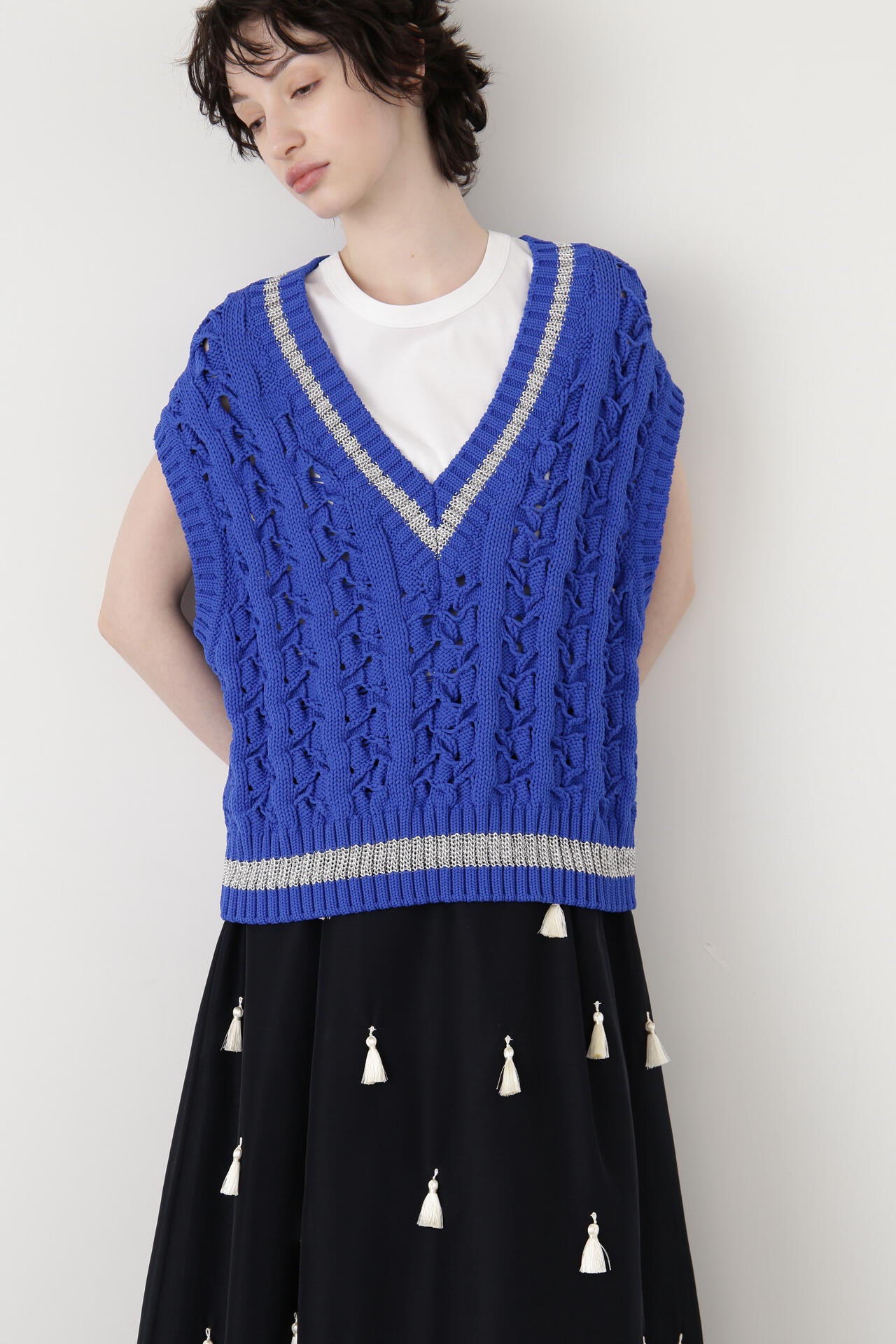 Bulky Tilden Knit Vest | STUMBLY（スタンブリー） ｜【公式】通販mix