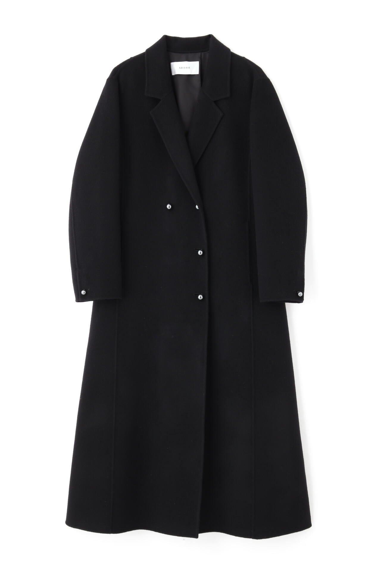 ソリッドウールリバーロングコート | ADORE（アドーア） ｜【公式
