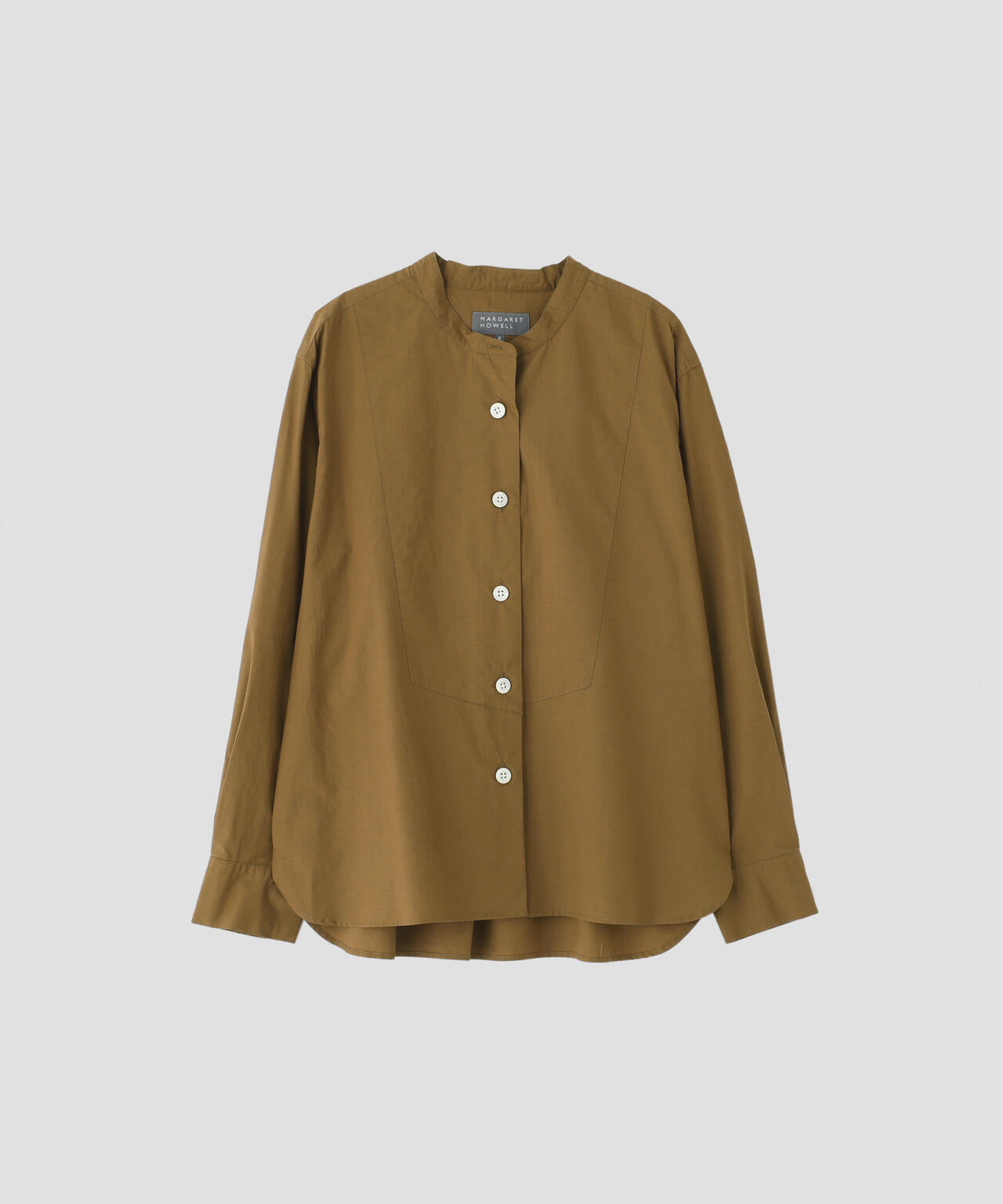 COTTON WOOL POPLIN SHIRT | MARGARET HOWELL（マーガレット・ハウエル