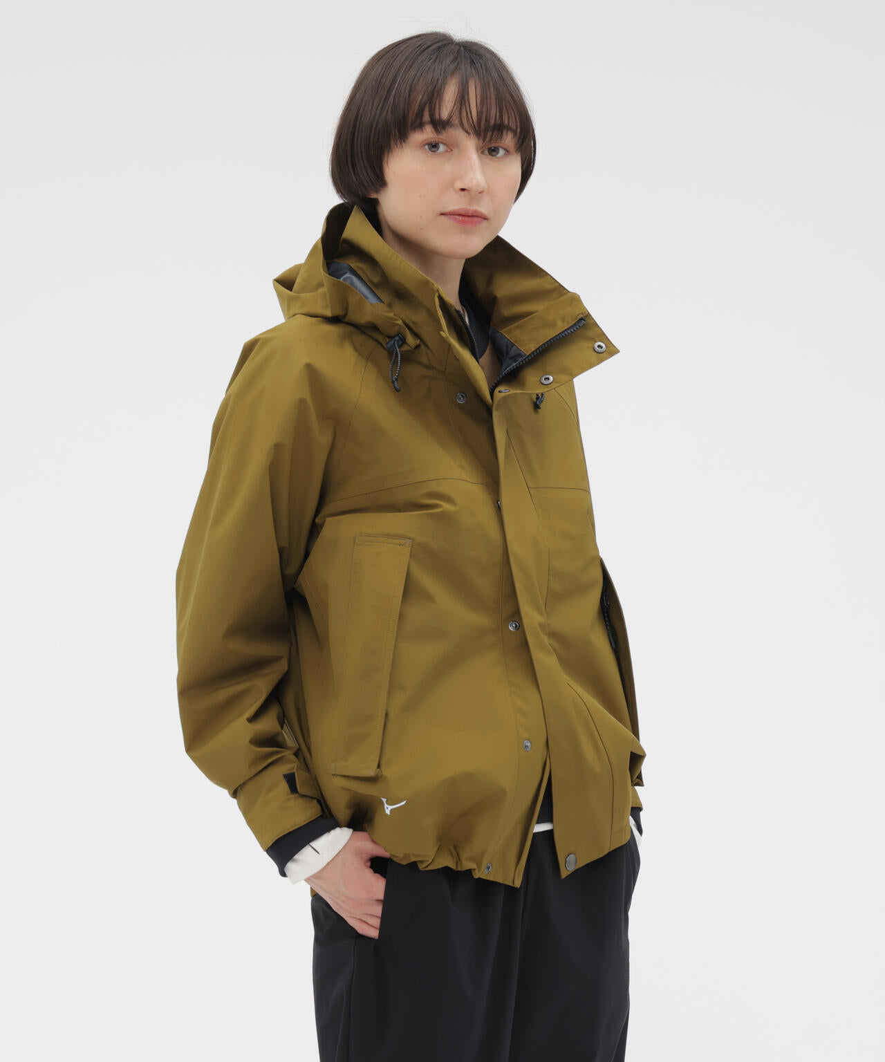 Gore-Tex RECYCKED POLYESTER POPLIN COAT | MARGARET HOWELL