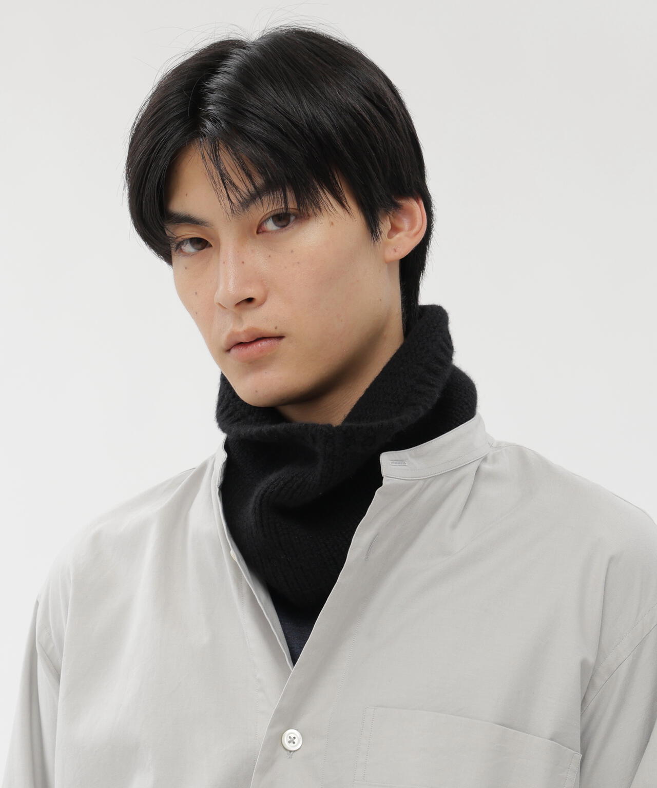 MERINO CASHMERE NECKWARMER | MARGARET HOWELL（マーガレット