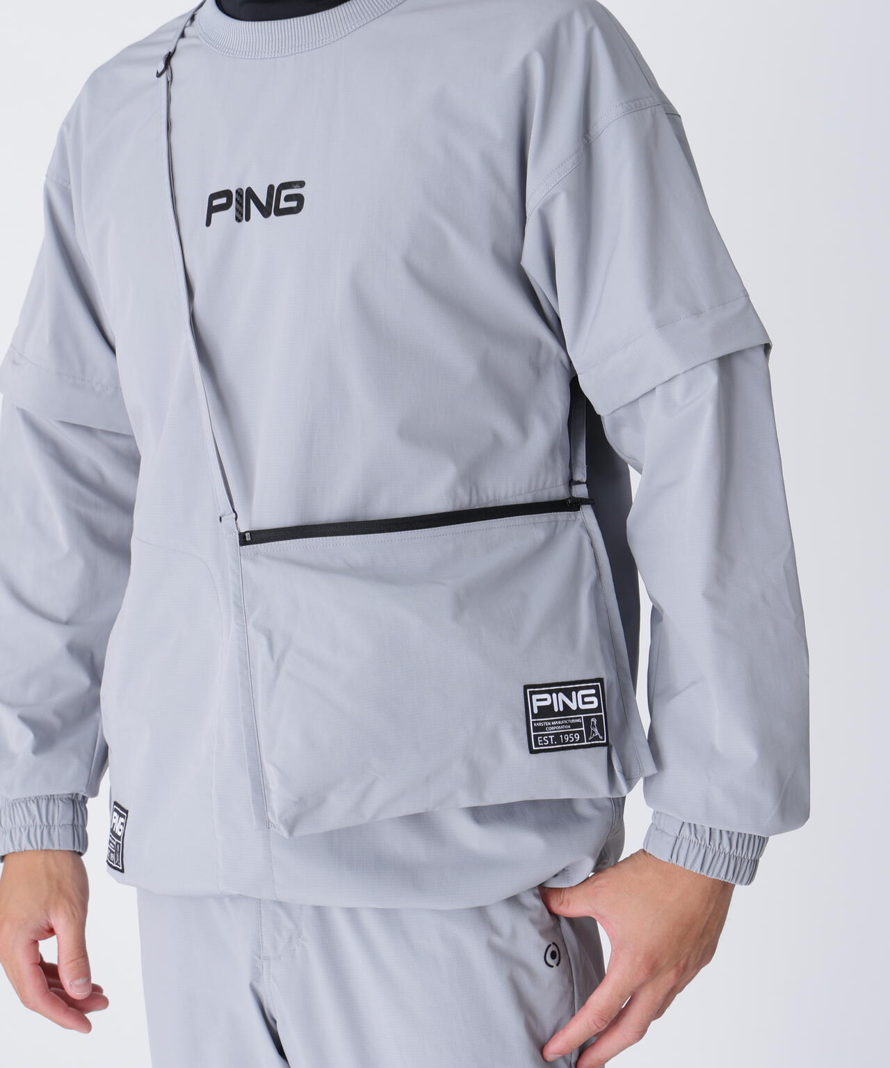 PING APPAREL】2WAYスニードジャック×2WAYパンツ ＜GOLD＞ (MENS