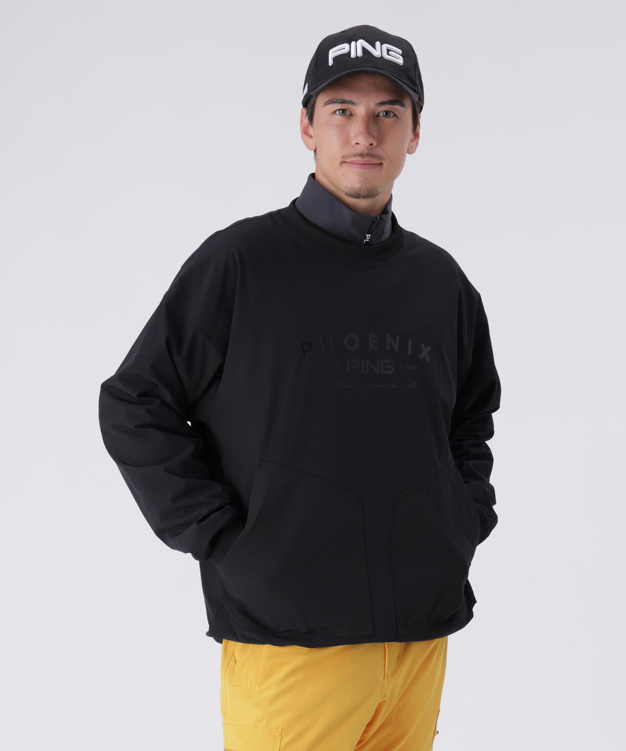 PING APPAREL】全方向ストレッチ/ダブルフェイス ツインレイヤード