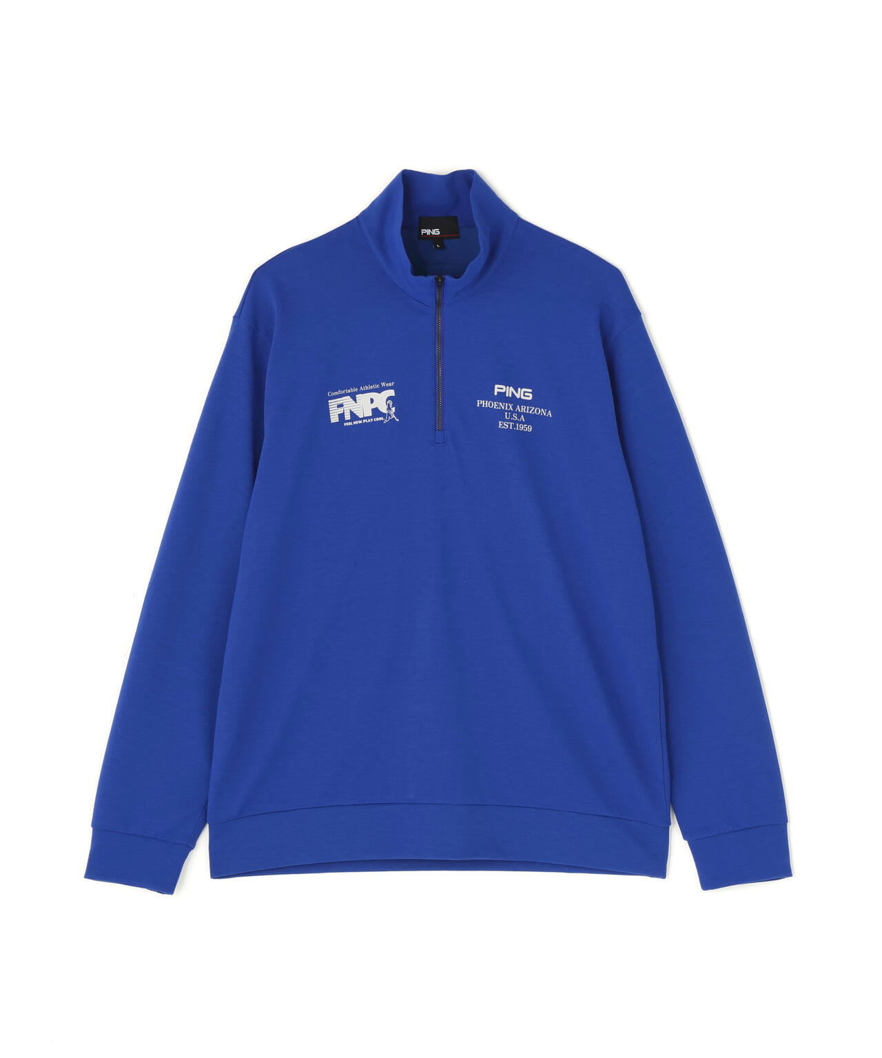 PING APPAREL】全方向ストレッチダブルフェイスドライミックスアイ