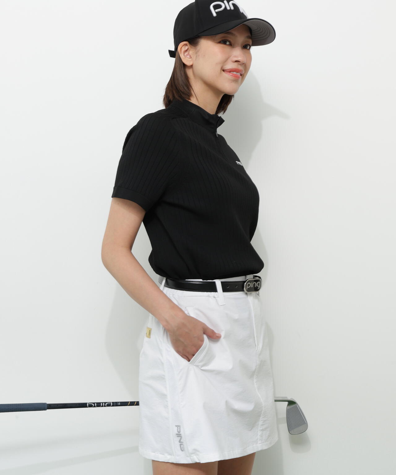 長袖ハーフジップニット | PING（ピン） ｜【公式】通販mix.tokyo