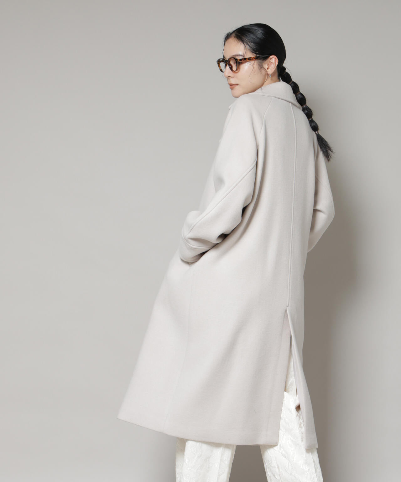 WooLoop コクーンダブルコート | NANO universe（ナノ・ユニバース