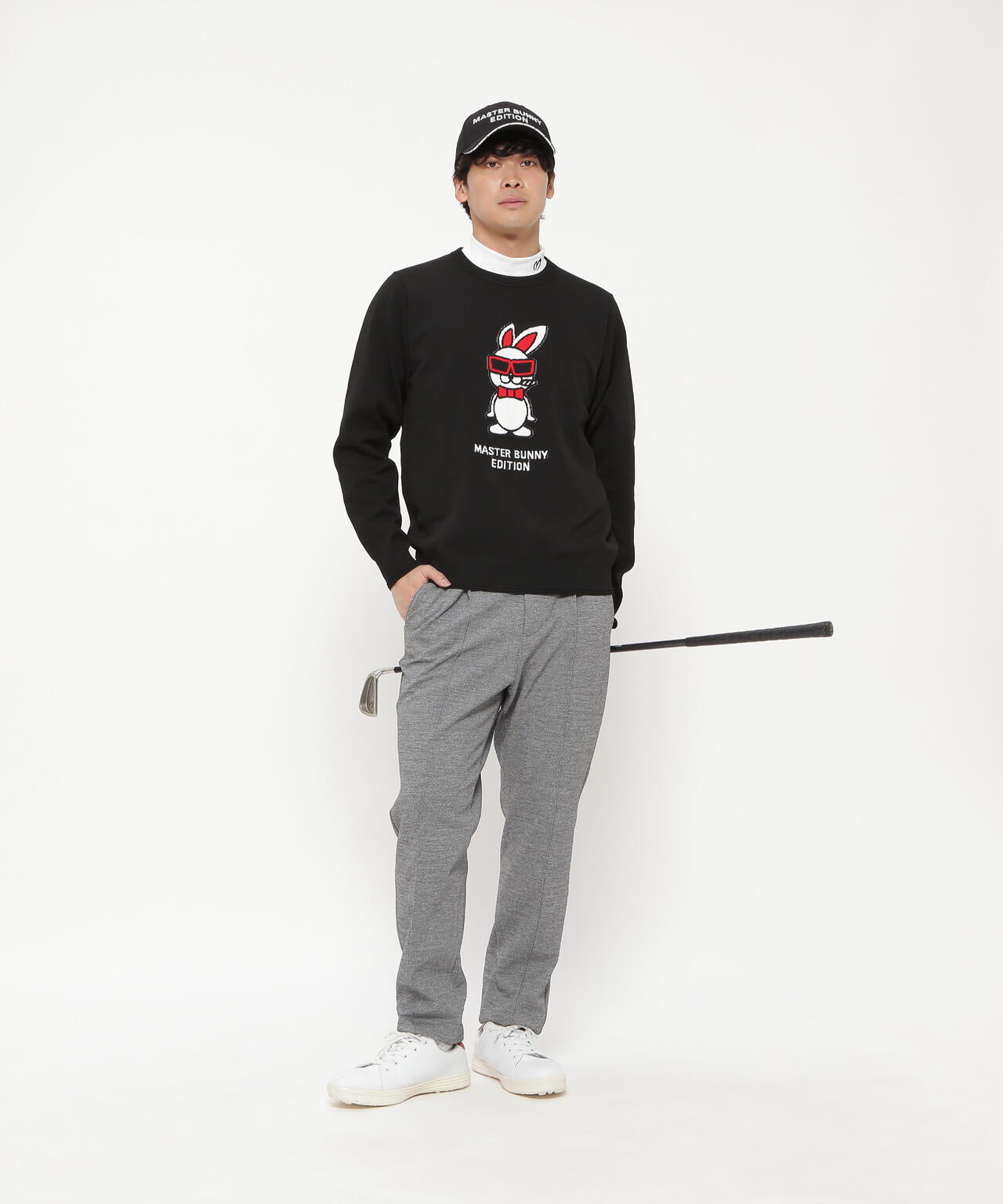 SWAGGY BUNNY 天竺クルーネックニットプルオーバー マスターバニー 5