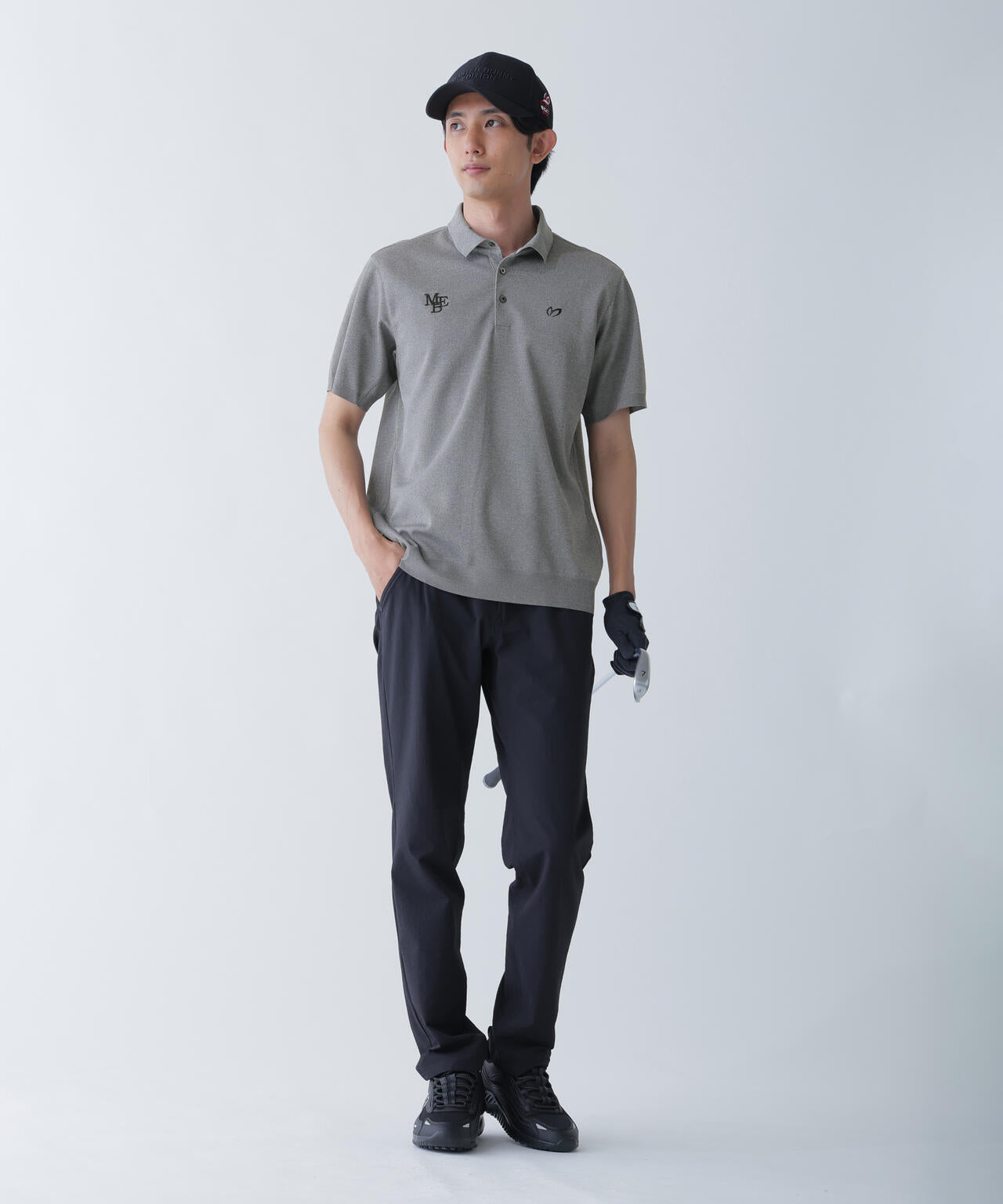 ハニカムリブスタート半袖ポロシャツ | MASTER BUNNY EDITION