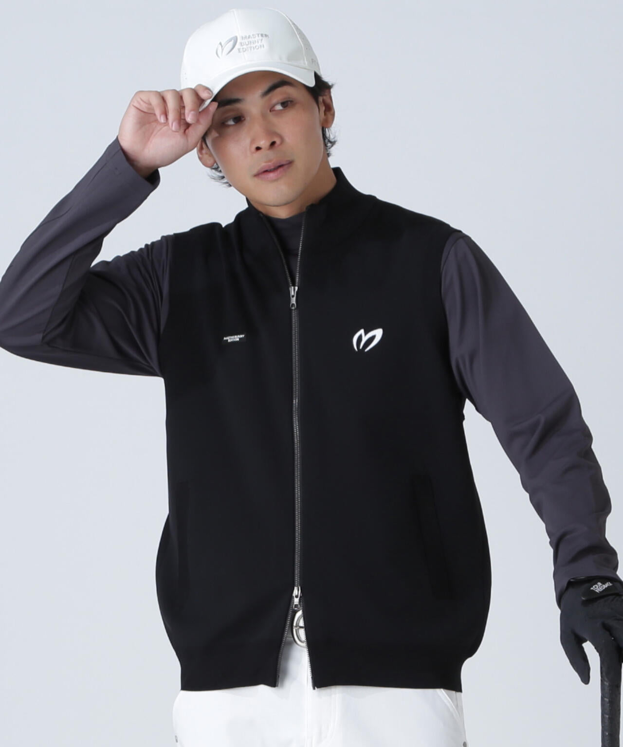フルジップアップニットベスト | MASTER BUNNY EDITION（マスター