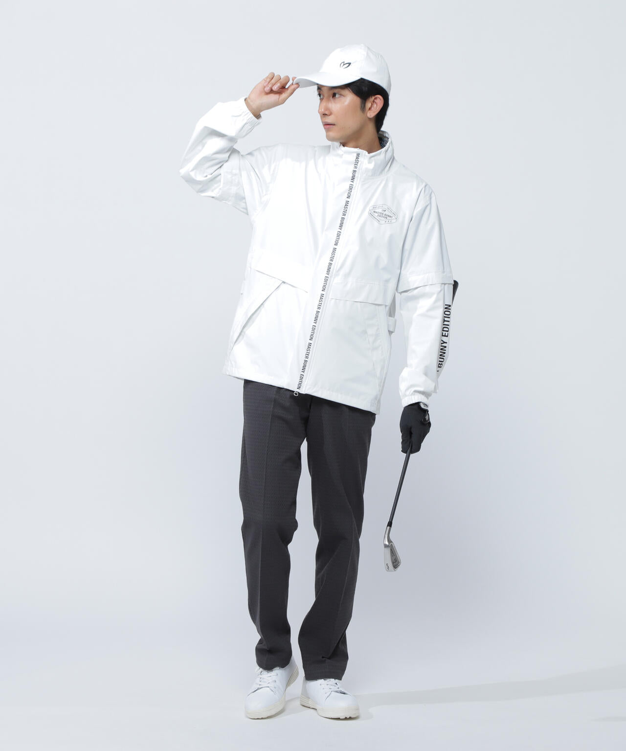 レインジャケット ＜無地＞ (MENS) | MASTER BUNNY EDITION（マスター
