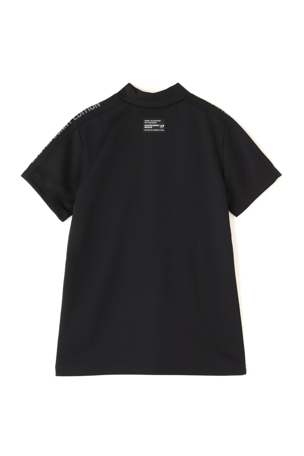 裏ワッフルジャージ半袖モックネックカットソー | MASTER BUNNY